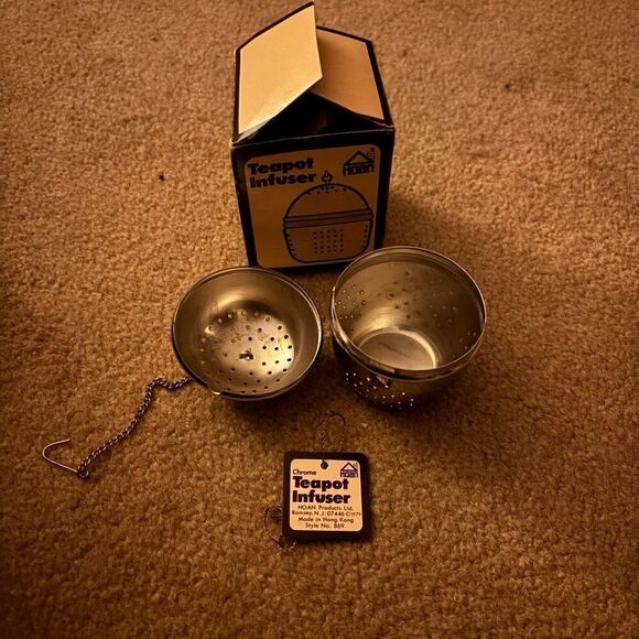 Vintage Hoan Teapot Infuser Hong Kong *New Old Stock* - Picture 2 of 8